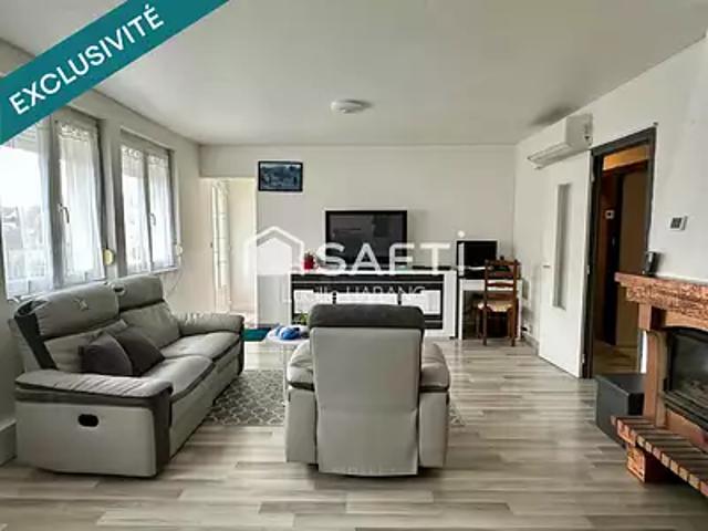 Sault lès Rethel 08300 Achat / Vente maison 7 pièces t7 terrasse balcon