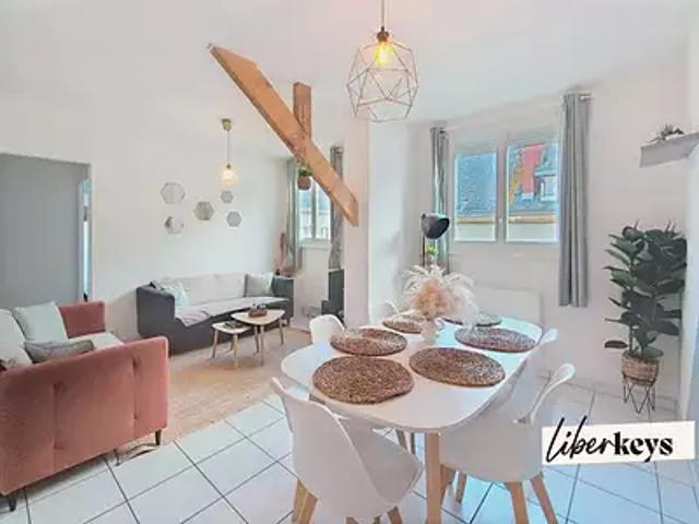 Saumur 49400 Achat / Vente appartement 4 pièces t4 au dernier étage