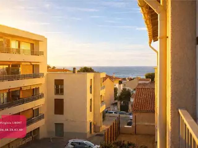 Sausset les Pins 13960 Achat / Vente appartement 2 pièces t2 au dernier étage
