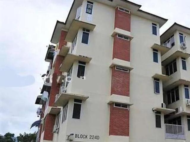 SAVE UP 163K Taman Cemerlang 721sf High Floor 3 Rooms Jelutong
