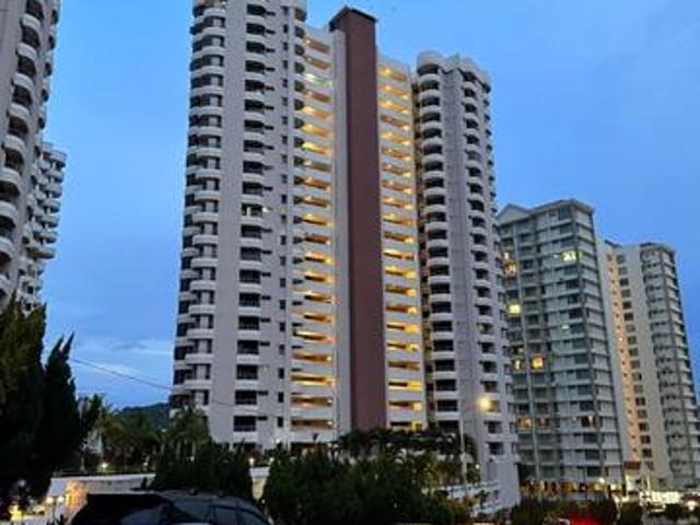 SAVE UP 254K Twin Towers 1249sf 3 Rooms Seaview Tanjung Bungah