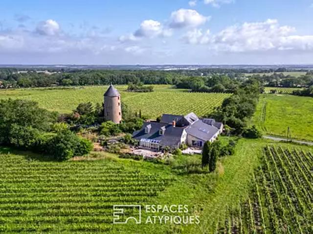 Savennières 49170 Achat / Vente maison 8 pièces t8 piscine
