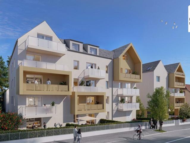 SAVERNE 67700, APPARTEMENT ALCÔVE, 3 PIÈCES, JARDIN PRIVATIF