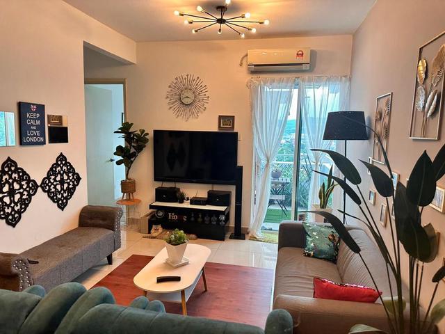 Saville melawati 1253sf 3r2b pfurnished taman melawati