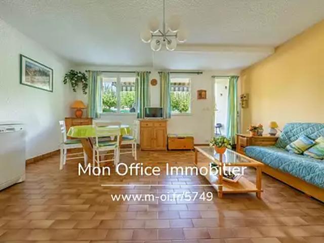 Savines le Lac 05160 Achat / Vente appartement 2 pièces t2 jardin terrasse