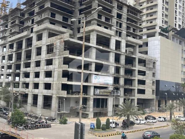 5 Sky Tower by Sawera, A Project by OK Estate & Builders. 3 Bed DD & 4 Bed DD Apartments on Booking at Prime location of Clifton Block 9
