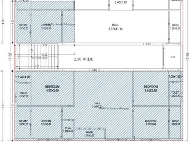 Sayeedabad 3 BHK Apartment For Sale Hyderabad