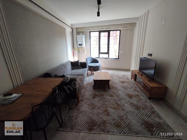 SAYMAN'DAN ŞEHİR HASTANESİNE KOMŞU 1+1 EŞYALI DAİRE