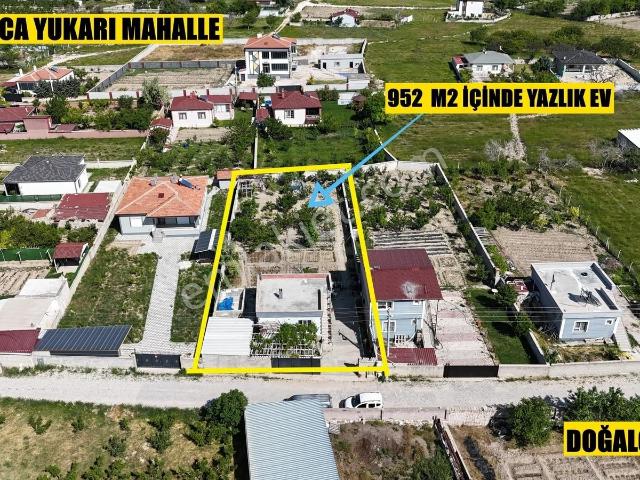 Sazlıca Yukarı Mah. 952 M2 Arsa İçinde Doğalgazlı Yazlık Ev
