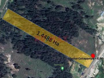 Se Vende Terreno De 1.4 Ha En Colcapampa, Cajamarca