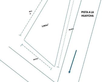 Se Vende Terreno de 2663 m2 en plena carretera Las Balsas – Concepción