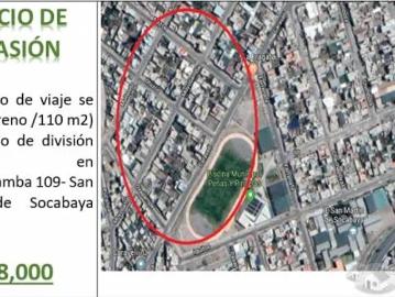 Se vende terreno por motivo de viaje