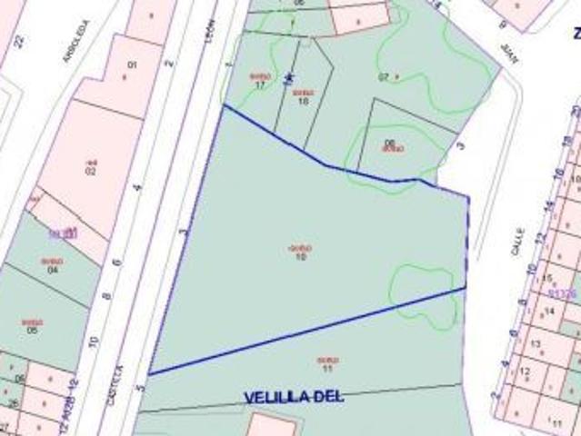 SE VENDE TERRENO URBANO EN VELILLA DEL RIO CARRION