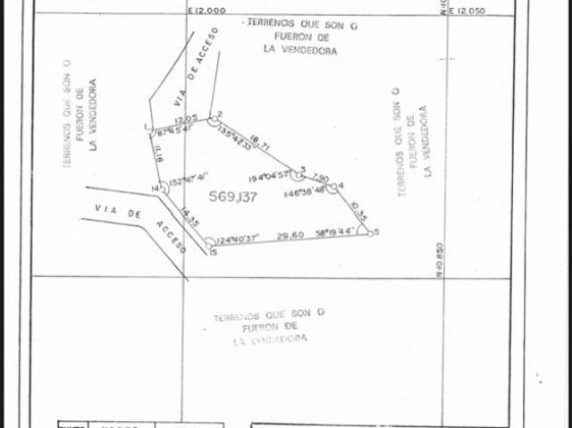 Se vende terreno 569m2 Oripoto