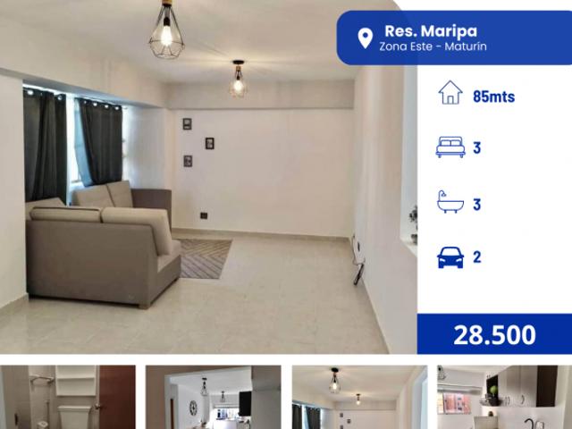 SE VENDE APTO EN RES.MARIPA ZONA ESTE MATURIN VE14 0005ZE AJIM