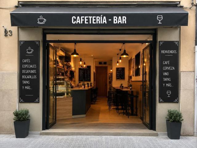 SE VENDE BAR CAFETERÍA TOTALMENTE REFORMADO LOCAL Y LICENCIA JUNTO PASEO DE LA SALUT