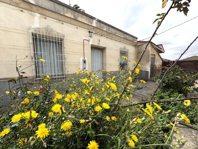 Se vende bonita casa con parcelica en el Esparragal