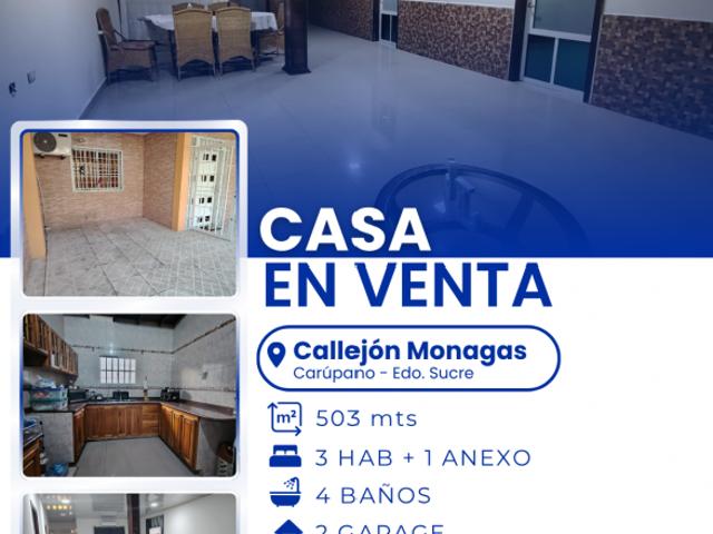 SE VENDE CASA EN CARUPANO VE01 0004ES LPIN