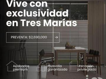 SE VENDE CASA EN LOMA ALTA TRES MARIAS MORELIA