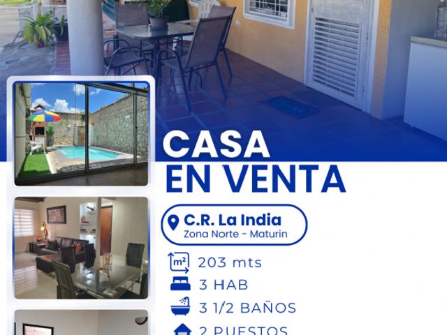 SE VENDE CASA EN TIPURO VE01 0009ZN RRIV