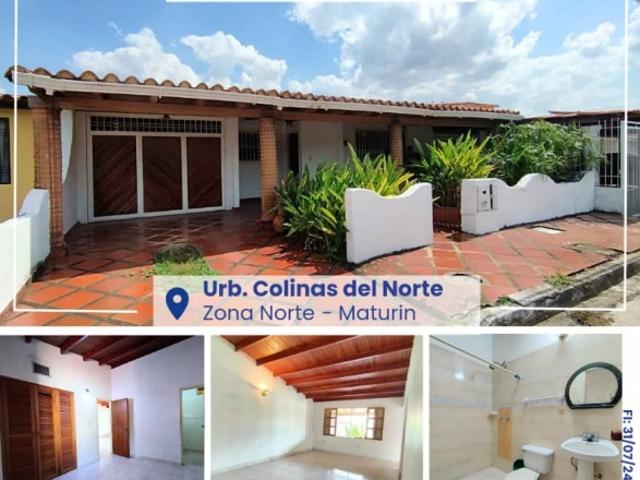 SE VENDE CASA EN URB COLINAS DEL NORTE MATURIN VE07 27ZN ASMI