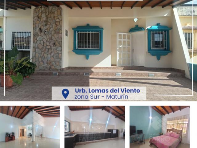 SE VENDE CASA EN URB.LOMAS DEL VIENTO ZONA SUR VE07 0009ZS MAMOT