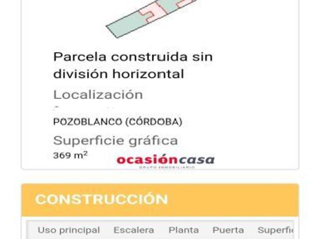 SE VENDE CASA SOLAR PARA DERRIBO