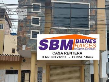 Se Vende Excelente Casa Rentera en la Calle Marcel Laniado y Juan Montalvo local comercial y deptos. Casa en Venta en Machala La Providencia