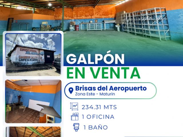 SE VENDE GALPON EN BRISAS DEL AEROPUERTO VE01 0001ZE FCER