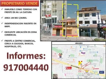 SE VENDE INMUEBLE COMO TERRENO EN CUSCO
