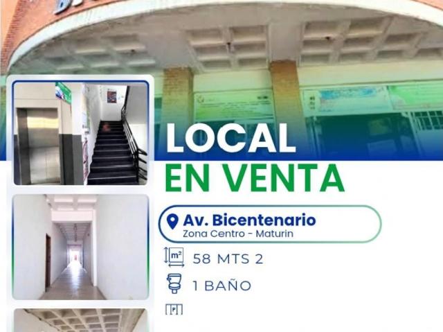 SE VENDE LOCAL COMERCIAL EN AV BICENTENARIO MATURIN VE07 0018ZC EECH
