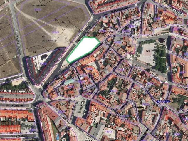 SE VENDE TERRENO URBANO EN CALLE TRASCASTILLO EN ZARATAN