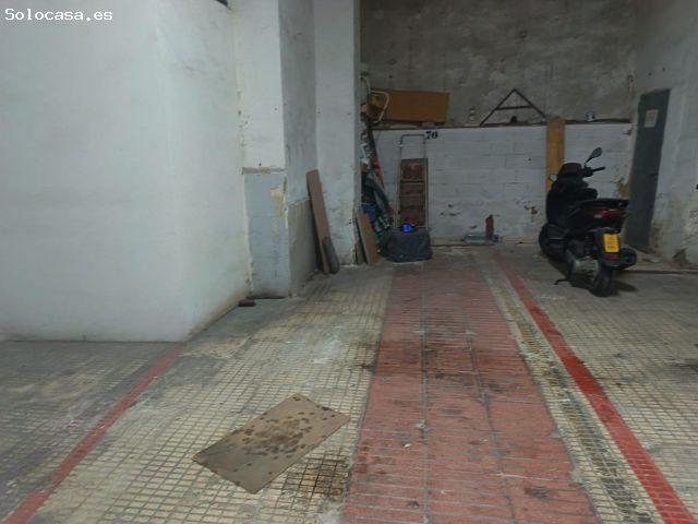 SE VENDE PLAZA DE GARAJE EN MUY BUENA ZONA