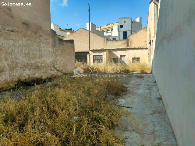 SE VENDE SOLAR EN ASPE ZONA BARRANCO