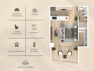 Se venden departamentos tipo loft exclusivo a pie de playa