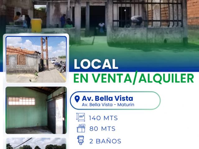 SE VENDE/ALQUILA LOCAL EN AV. BELLA VISTA VE01 0256BV MFAR/SPEC