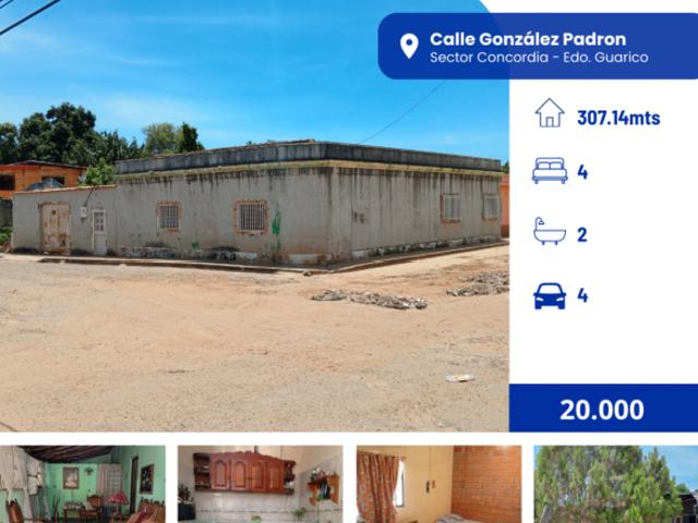SE VENNDE CASA EN EDO. GUARICO VE01 0001EG LUHER