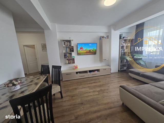 Se vinde apartament 3 camere bloc nou 80mp mobilat si utilat parcare
