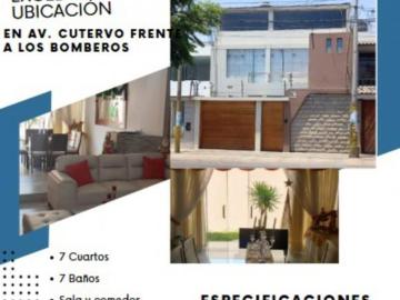 SE ALQUILA CASA EN AV. CUTERVO FRENTE A LOS BOMBEROS Y CAMPO FERIAL