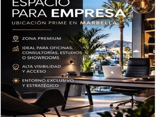 SE ALQUILA ESPACIO PROFESIONAL – ZONA PRIME MARBELLA