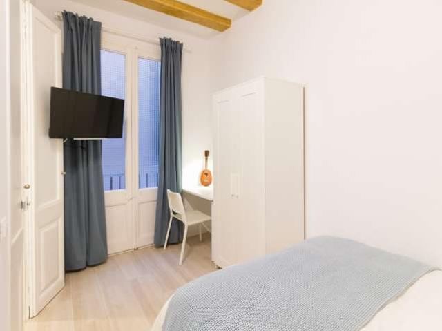 Se alquila habitación en el apartamento de 4 dormitorios en Barri Gòtic