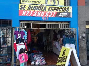 Se Alquila Local Comercial en Luna Pizarro Para Venta de Ropa