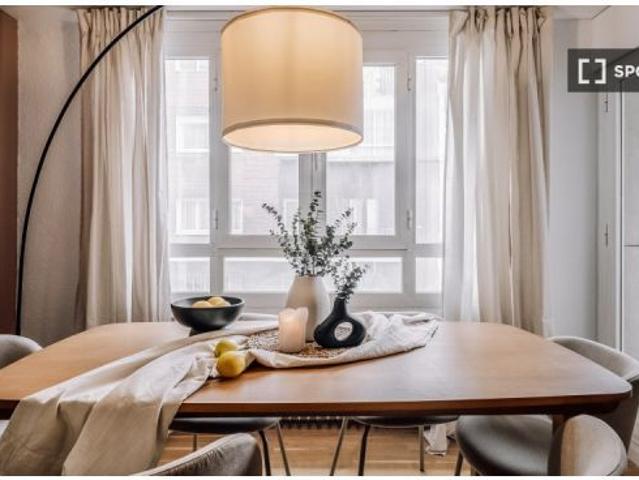 Se alquila piso de 3 habitaciones en Castellana, Madrid, exclusivamente para profesionales