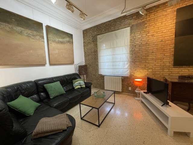 Se alquila piso de 2 habitaciones en La Seu, Valencia