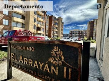 Se arrienda amplio e iluminado departamento en la comuna de San Pedro de La Paz, en el condominio el arrayán 2