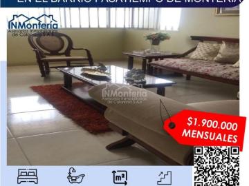SE ARRIENDA APARTAMENTO EN EL BARRIO PASATIEMPO DE MONTERIA