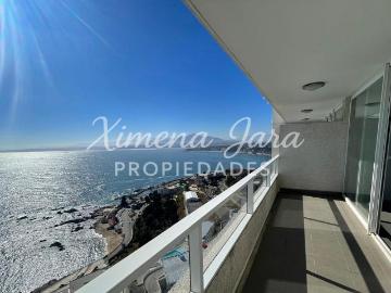 Se arrienda departamento con vista al mar, costa