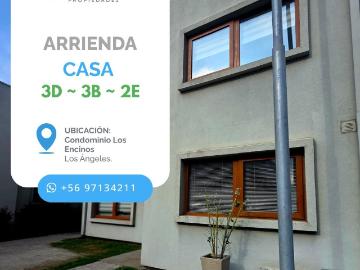 SE ARRIENDA HERMOSA CASA EN CONDOMINIO HACIENDA LOS ENCINOS