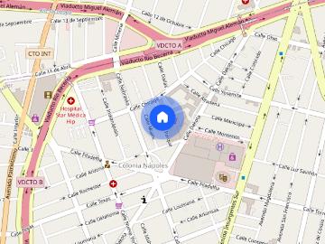 Se renta departamento en, Colonia Napoles, C.P. 03810