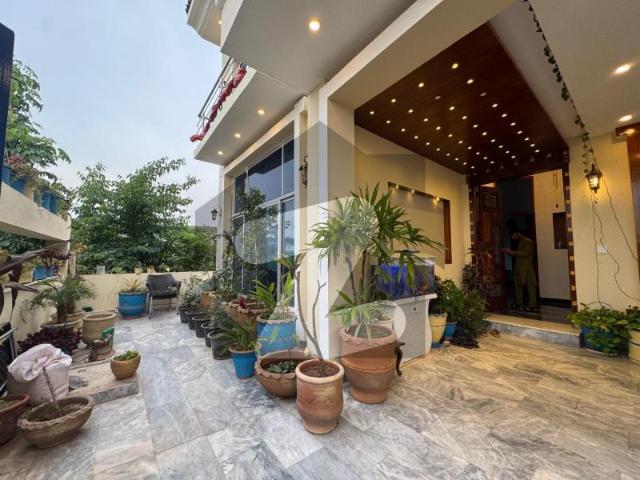 Semi Corner 10.5 Marla House with 10 Marla Green Belt Bahria Enclave Sector M
